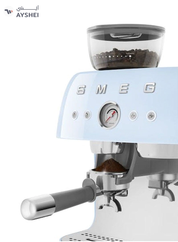 smeg ‘50’s Style’ Coffee Machine with Built in Grinder 0.01 L 1600 W EGF03PBAU Pastel Blue