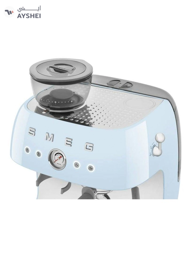 smeg ‘50’s Style’ Coffee Machine with Built in Grinder 0.01 L 1600 W EGF03PBAU Pastel Blue