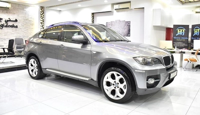 BMW X6 xDrive35i ( 2012 Model ) in Grey Color GCC Specs-10