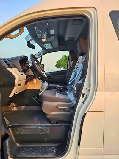 Toyota Hiace GL HIGHROOF / 13 SEATER / REAR CAMERA / 3.5L PETROL A/T / BLACK BUMPER / CODE# HPHRAB-7
