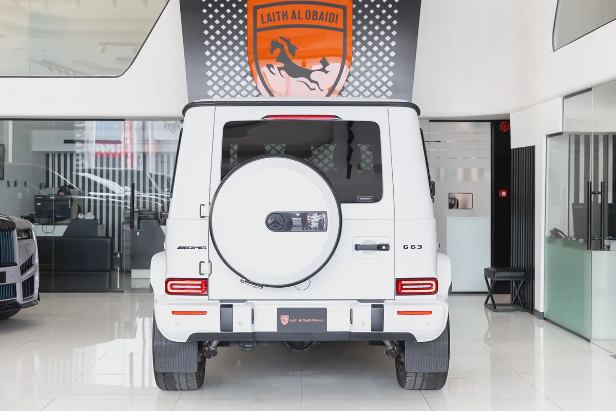 Mercedes-Benz G63 AMG | Fully loaded | Original Matte White | Japanese Specs-4-4