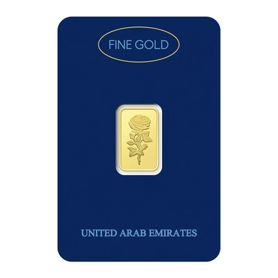 Dubai Gold 2.5 Grams Pure 999.9 Fine Gold Bar-1