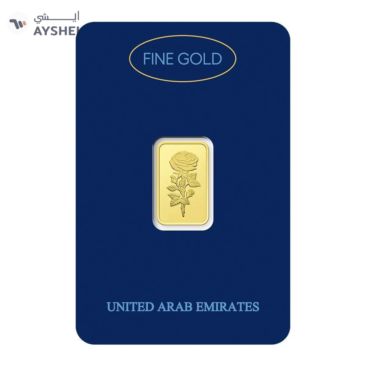 Dubai Gold 2.5 Grams Pure 999.9 Fine Gold Bar-1-1