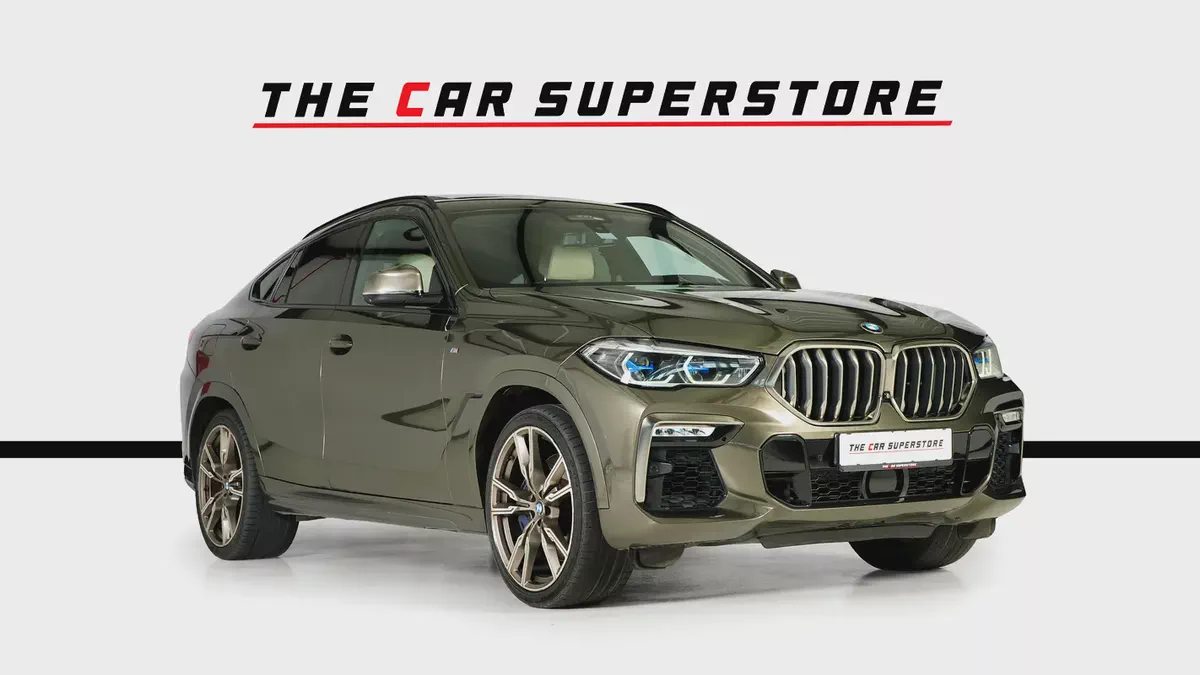 BMW X6 M50i-crystal package-M Aero dynamics package-Warranty and Service package available-1-1