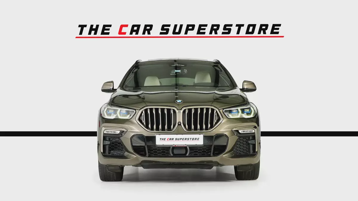 BMW X6 M50i-crystal package-M Aero dynamics package-Warranty and Service package available-2-2