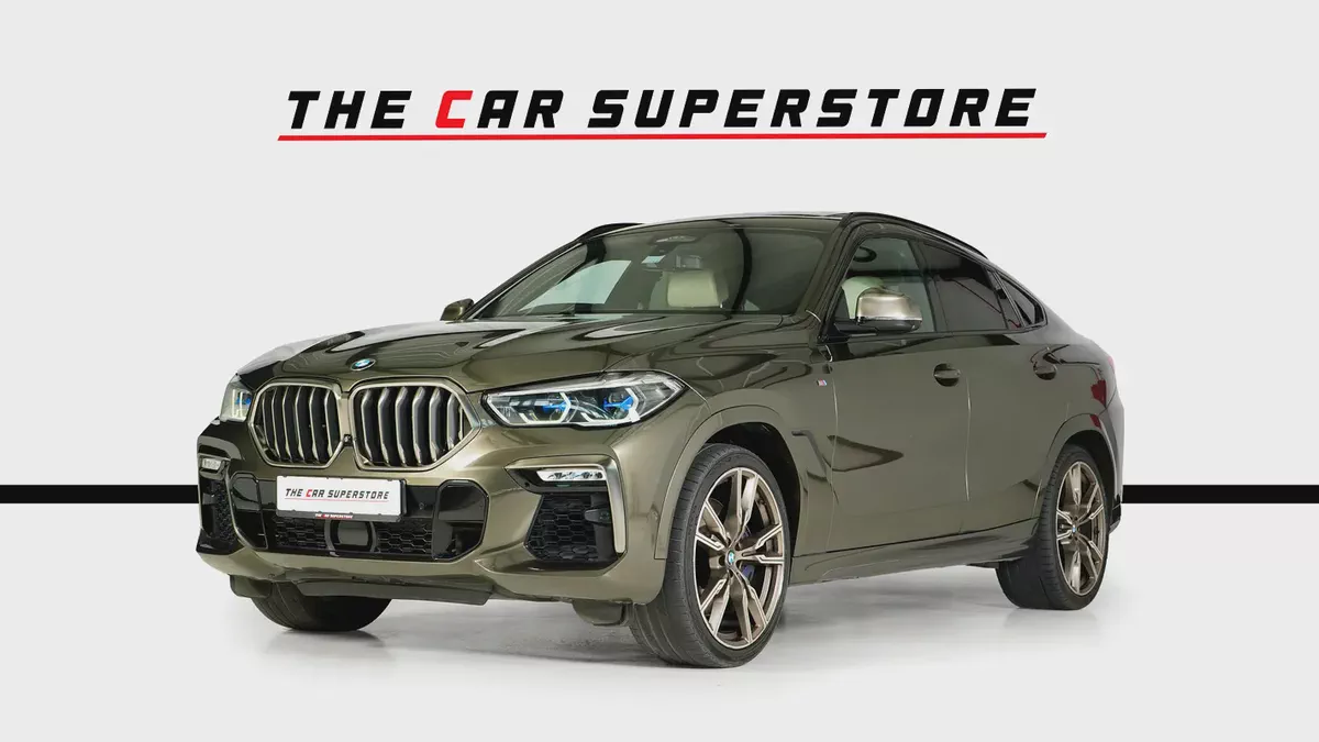 BMW X6 M50i-crystal package-M Aero dynamics package-Warranty and Service package available-3-3