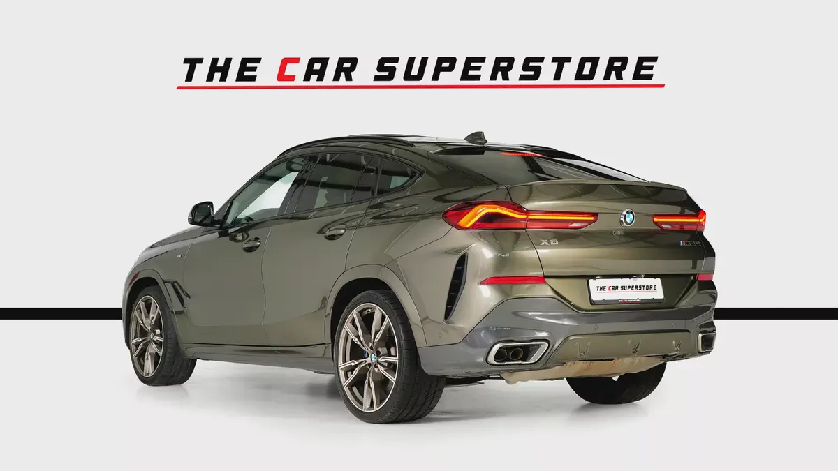 BMW X6 M50i-crystal package-M Aero dynamics package-Warranty and Service package available-5-5