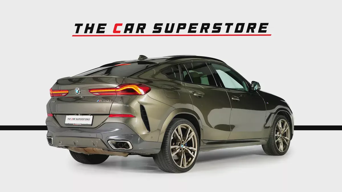 BMW X6 M50i-crystal package-M Aero dynamics package-Warranty and Service package available-7-7