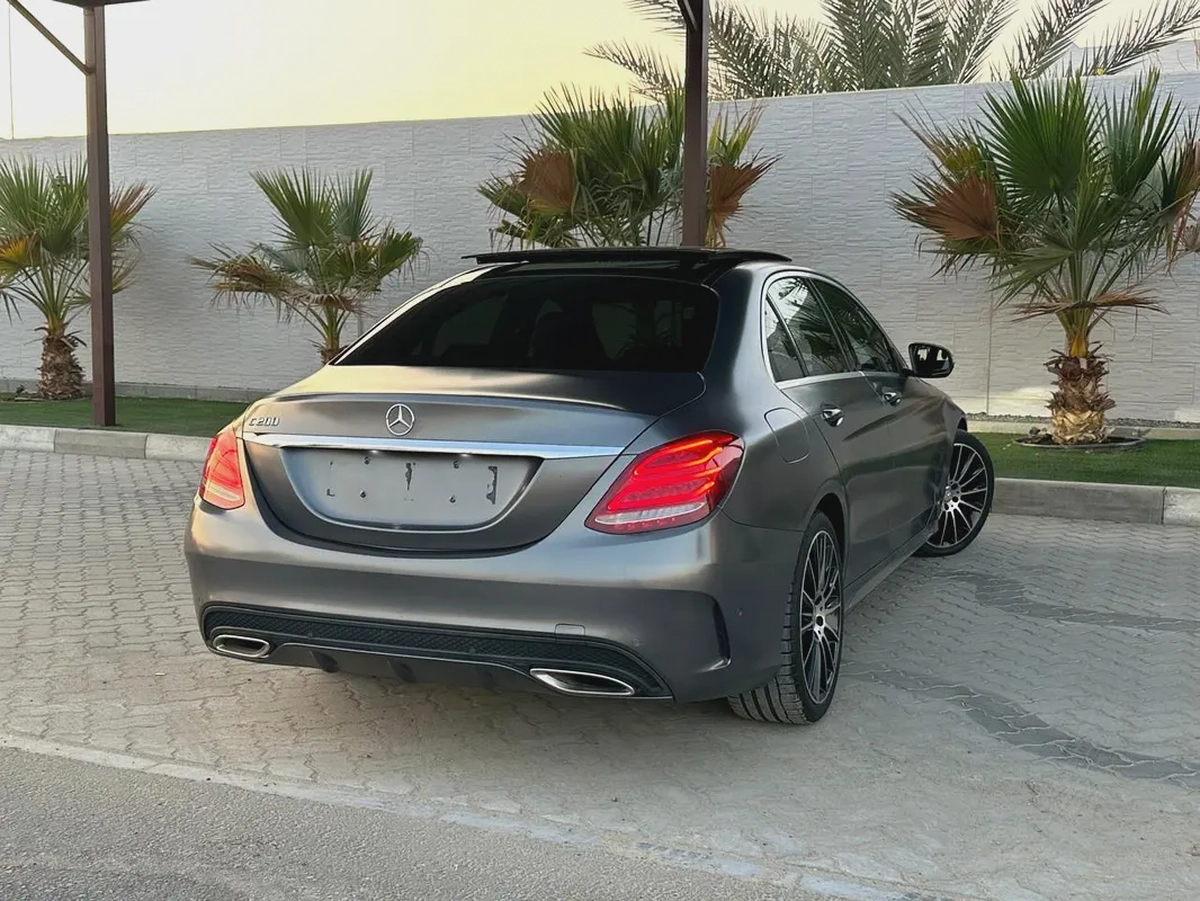 Mercedes-Benz C200-2016-121000KM-GCC SPECS-EXCELLENT CONDITION-2-2