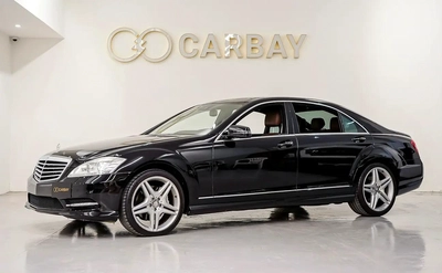 AED 1136 | MERCEDES S500 AMG 2012 | PRISTINE CONDITION | LOW KMS | HI SPECS | 1 YEAR WARRANTY-0
