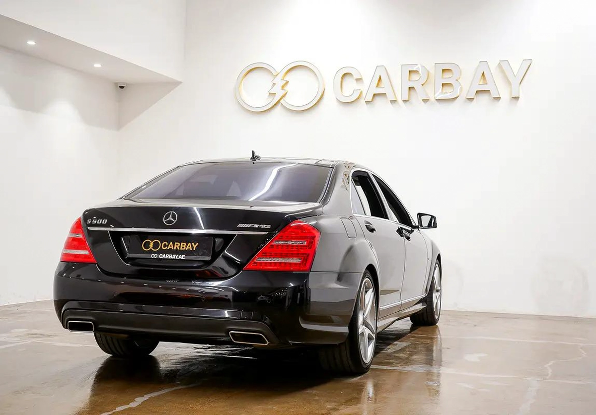 AED 1136 | MERCEDES S500 AMG 2012 | PRISTINE CONDITION | LOW KMS | HI SPECS | 1 YEAR WARRANTY-16-16