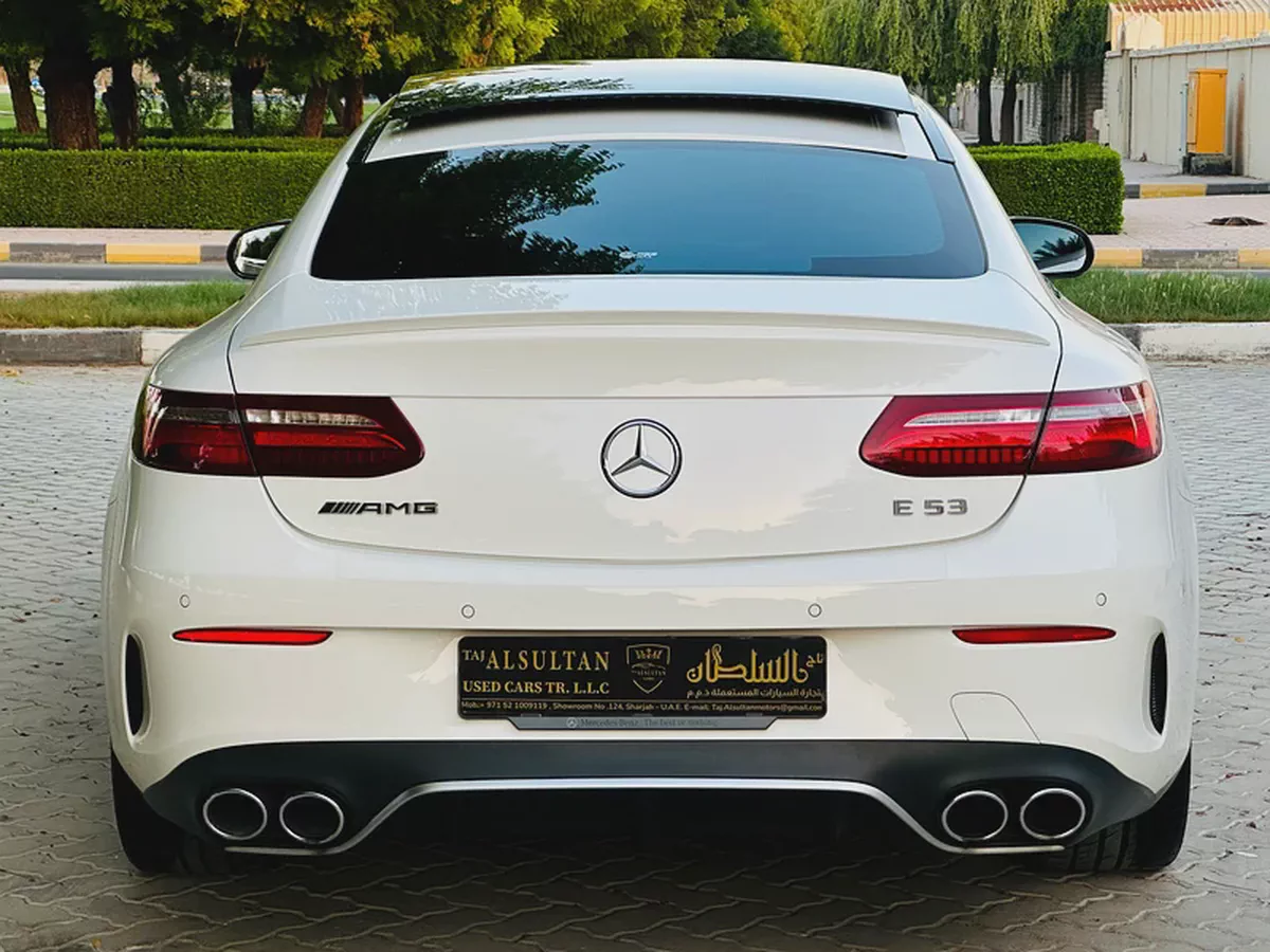 Mercedes Benz E CLASS 53 AMG ACCIDENT FREE UNDER WARRANTY VERY GOOD CONDITION-6-6