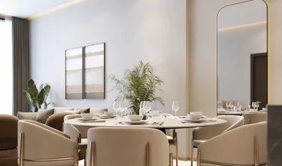 Elegant Studio | Furnished | High Floor-6