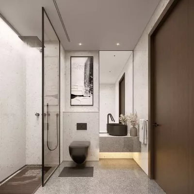 Elegant Studio | Furnished | High Floor-4