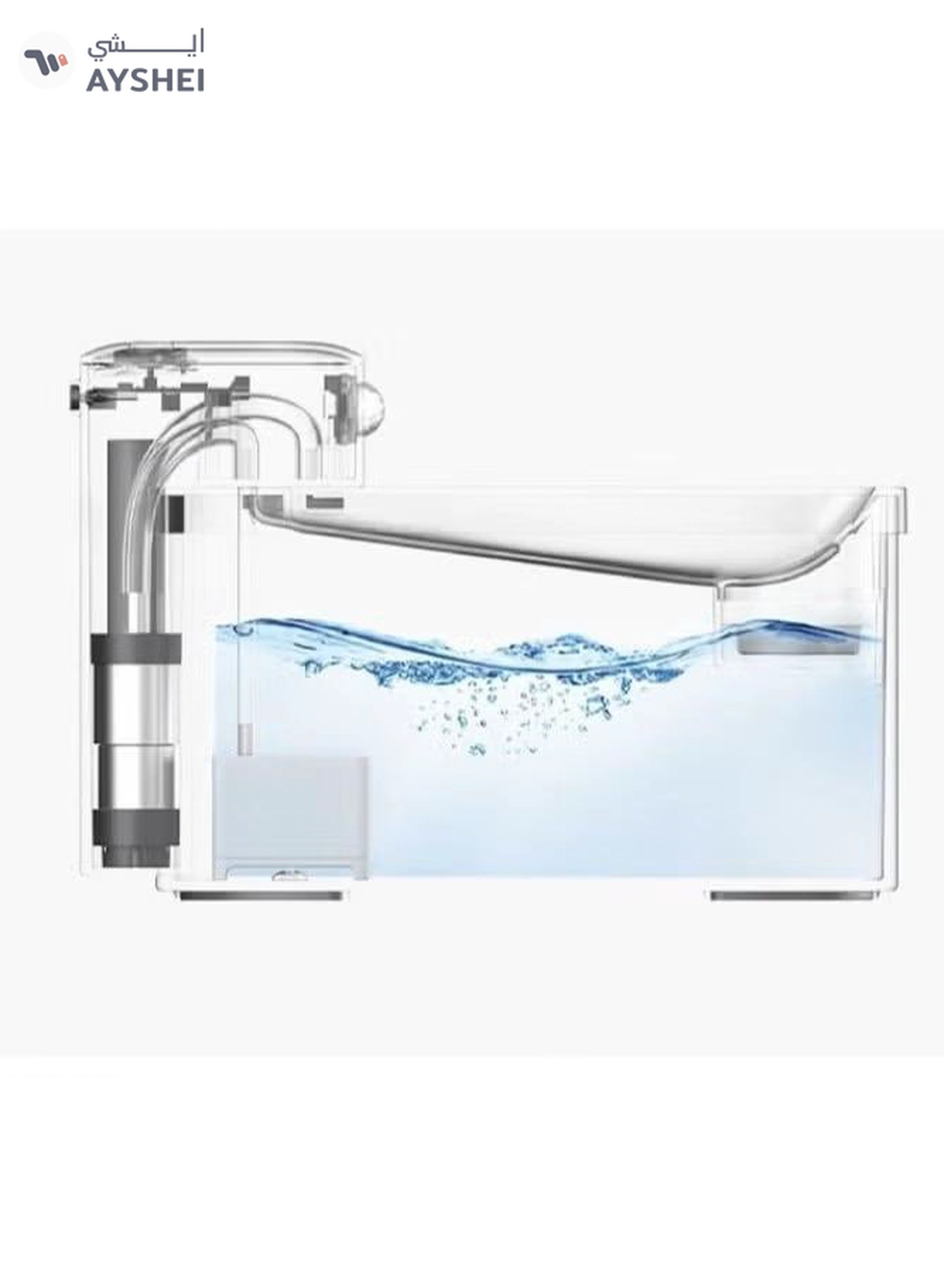 DOGNESS Ultra Filtration Smart Water Feeder For Pets-White-3-3