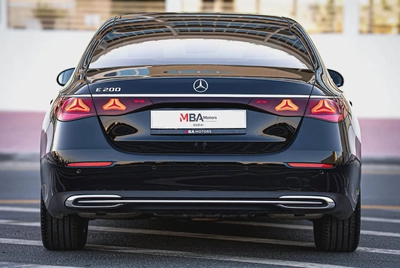 2025 | Mercedes E200 Black | Low Mileage | Brand new | Clean title | Warranty |-4
