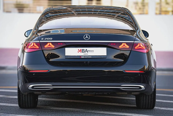 2025 | Mercedes E200 Black | Low Mileage | Brand new | Clean title | Warranty |
