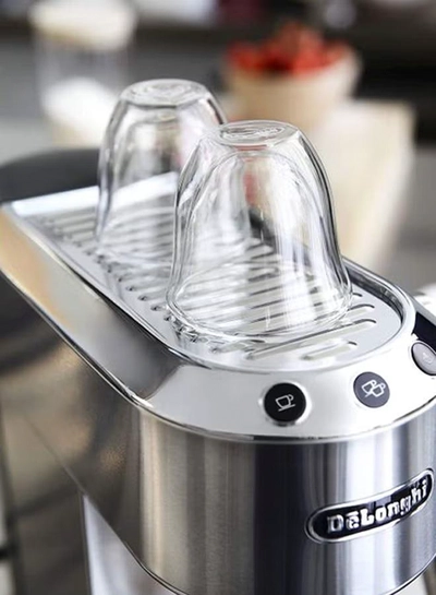 De'Longhi Dedica Pump Espresso 1300 W 1.1 L 1300.0 W 685.M Silver/Black-3