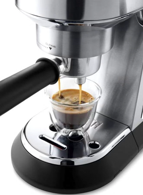 De'Longhi Dedica Pump Espresso 1300 W 1.1 L 1300.0 W 685.M Silver/Black