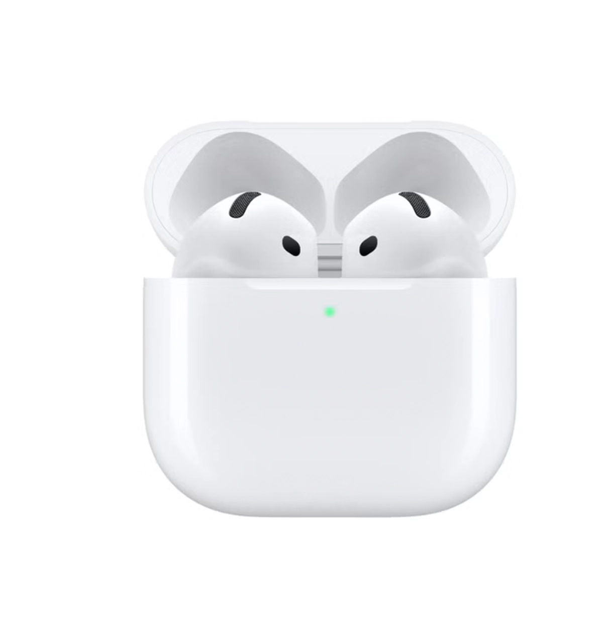Apple AirPods 4 Wireless Earbuds, Bluetooth Headphones, Personalized Spatial Audio, Sweat and Water Resistant-0-0