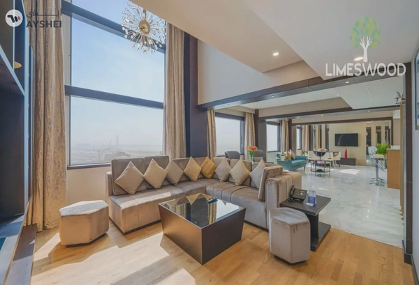 PENTHOUSE FOR RENT IN CORNICHE DEIRA, DEIRA Stunning 4BR plus maid penthouse in Corniche Deira