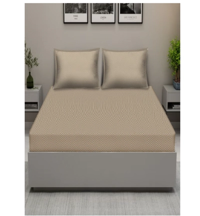 Raymond Home King Flat Sheet Bedsheet 210 Thread Count -0