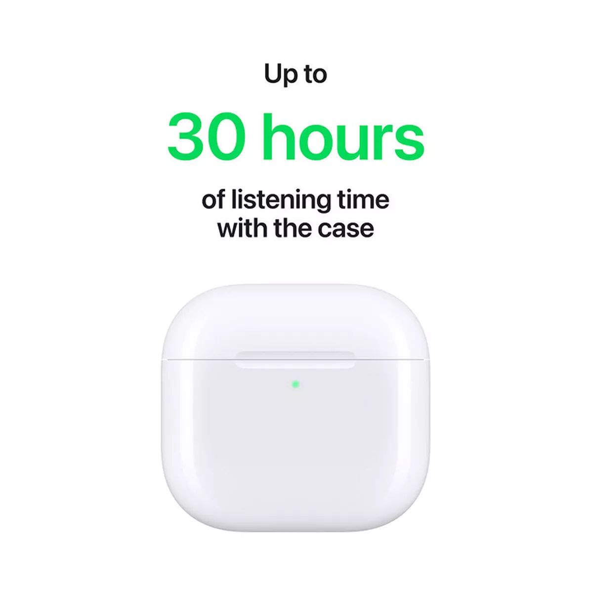 Apple AirPods 4 Wireless Earbuds, Bluetooth Headphones, Personalized Spatial Audio, Sweat and Water Resistant-3-3