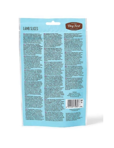 Dog Fest Lamb Slices Treats 90grams-1