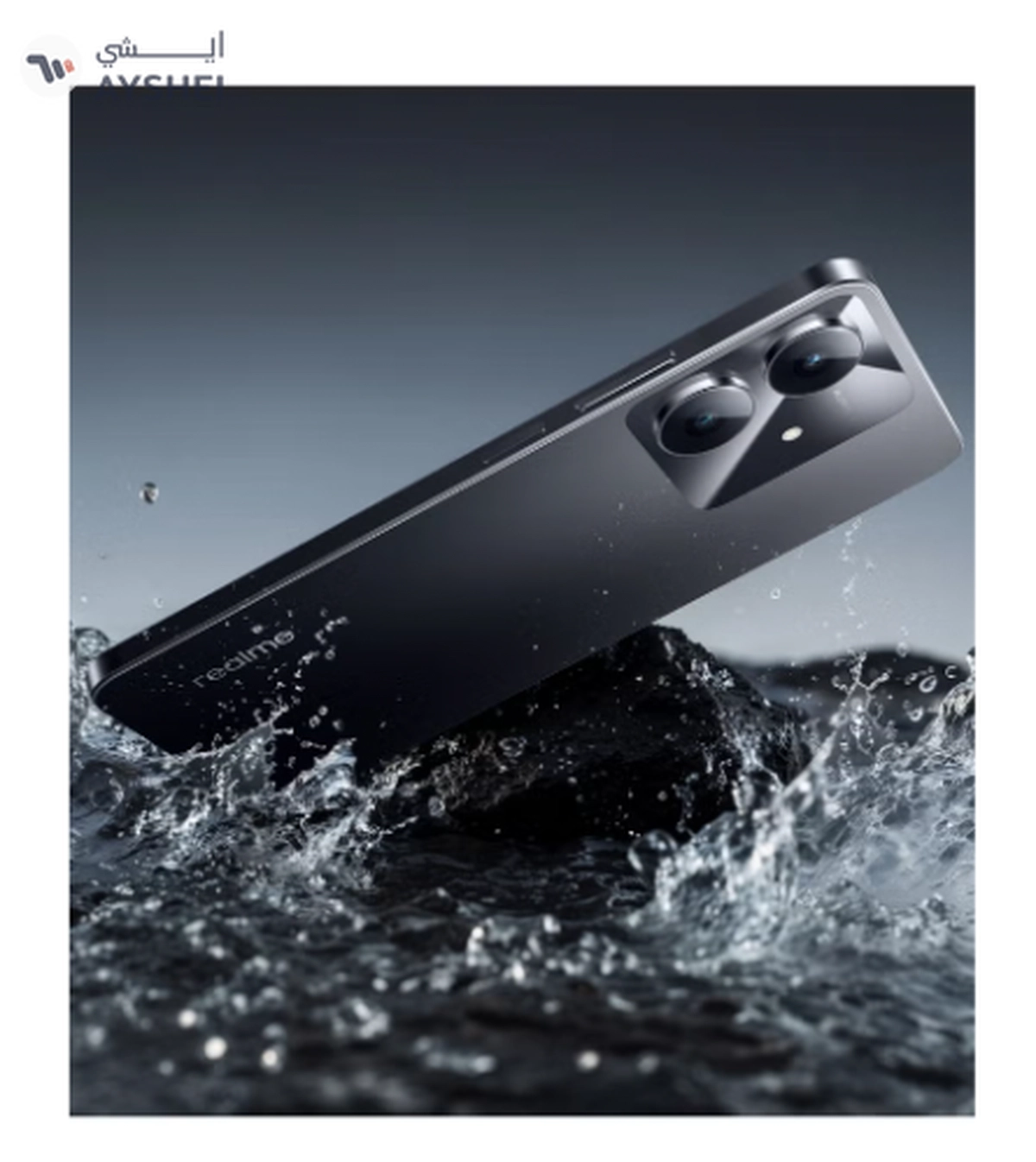 Realme Note 60x 4G Dual SIM Marble Black 3GB RAM 64GB - Middle East Version-2-2