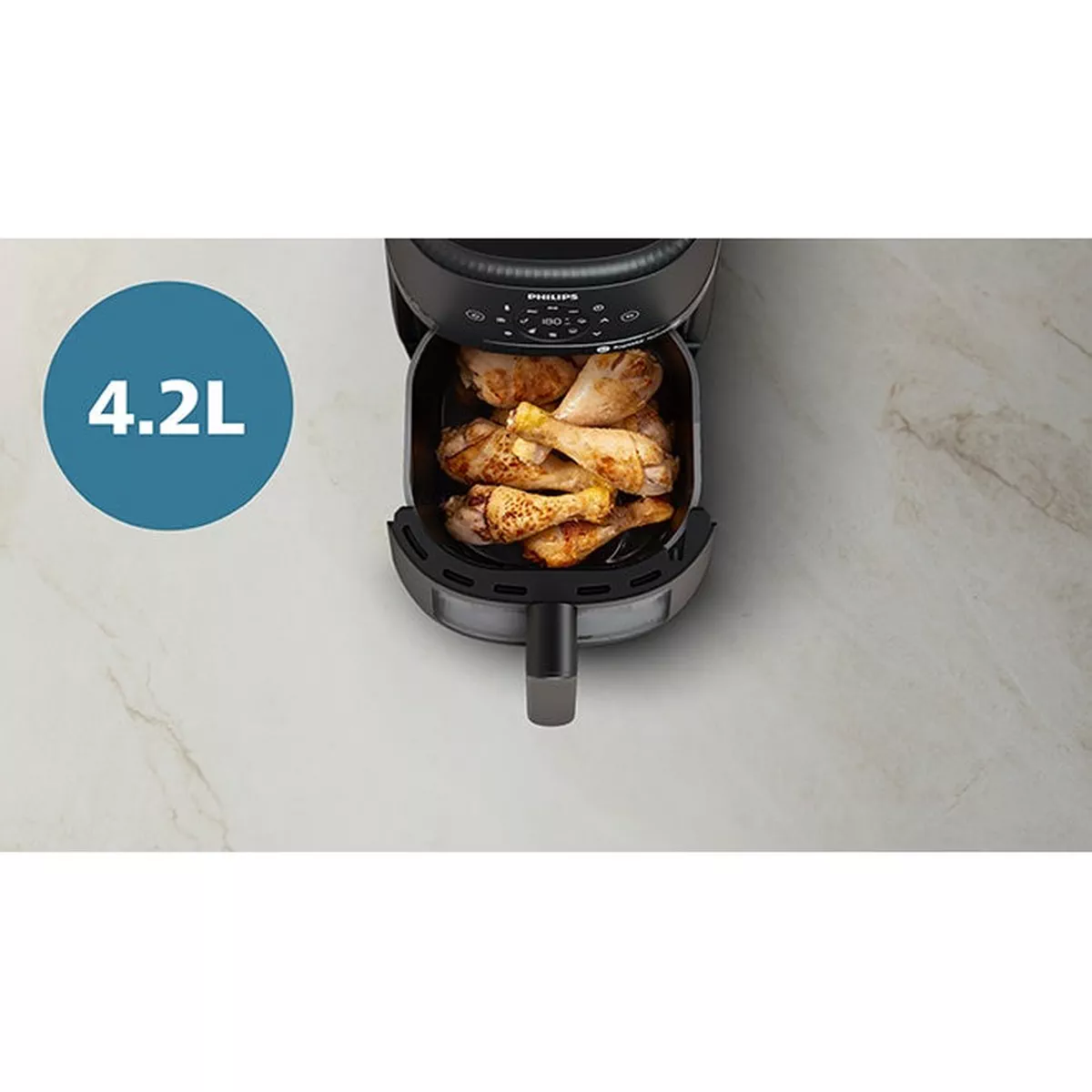 Philips Airfryer L - See-through Cooking Window, 13 Cooking Methods Airfryer L - See-through Cooking Window, 13 Cooking Methods-2-2