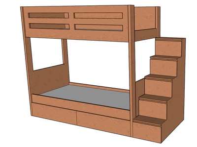 Sleek Bunk Bed-6