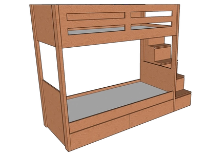Sleek Bunk Bed-3