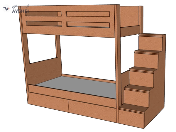 Sleek Bunk Bed