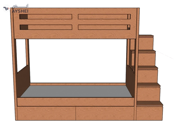 Sleek Bunk Bed