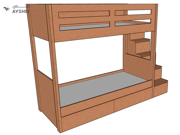 Sleek Bunk Bed