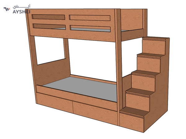 Sleek Bunk Bed
