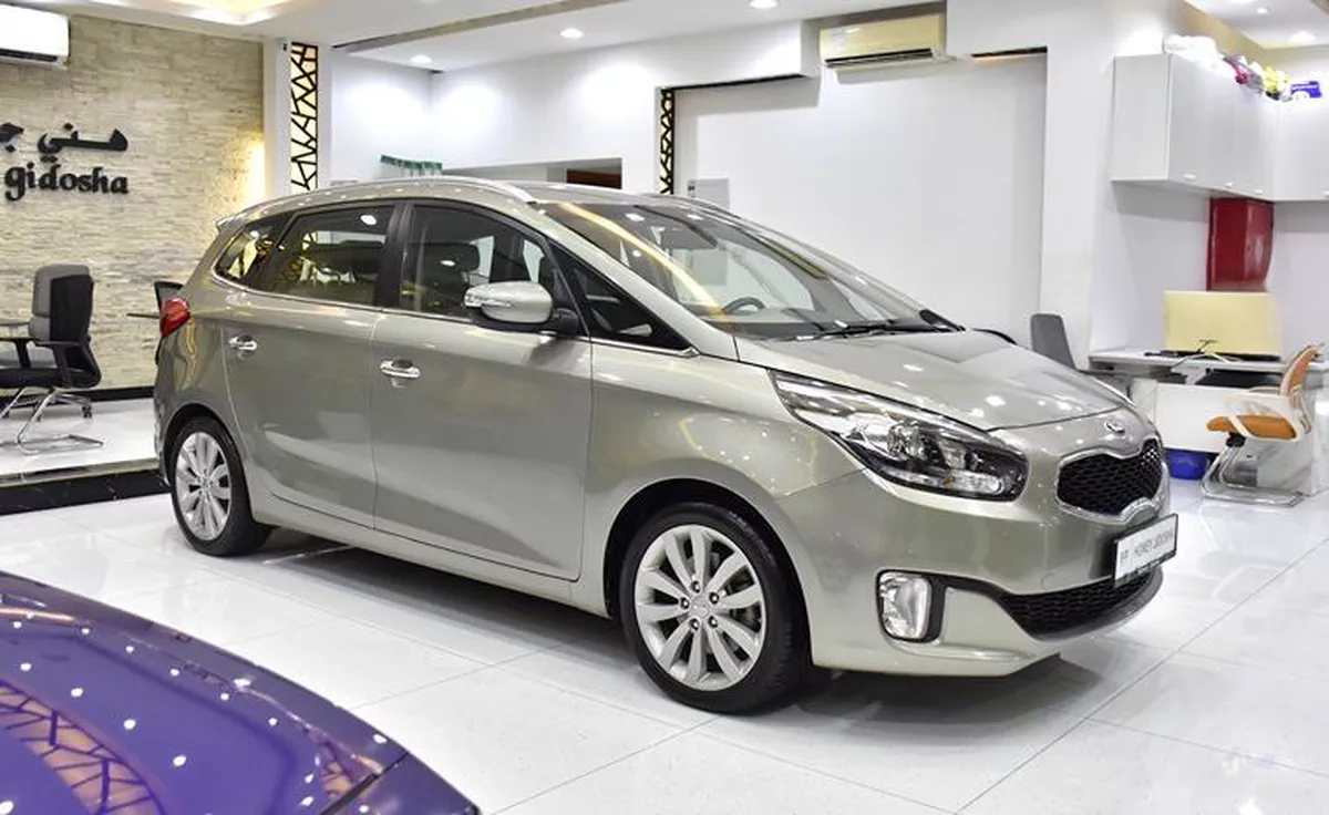 KIA Carens 1.6L ( 2017 Model ) in Beige Color GCC Specs-5-5