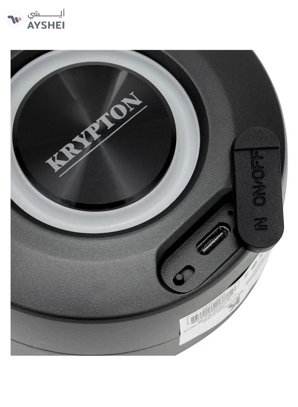 KRYPTON Portable Rechargeable Speaker with Mic and Remote, KNMS5397 | BT/ TF/ USB/ FM/ Microphone-1-1