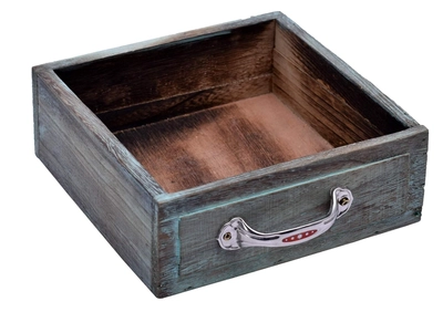 Yatai Nesting Wooden Crates Decorative Craft Crates - Real Fir Wood-0