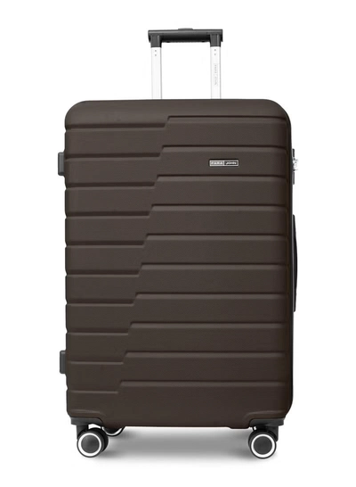 PARAJOHN Beta Cabin Size Lightweigh ABS Hardside Spinner Luggage Trolley -20 Inch | Carrying 10KG 4-Wheel Hardshell Suitcase-Brown-0