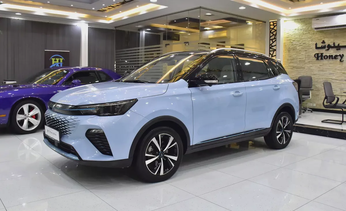 AED 667 EMi for 5Yrs | MG Roewe RX3 Hybrid ( 2023 Model ) in Blue Color Chinese Specs-1-1