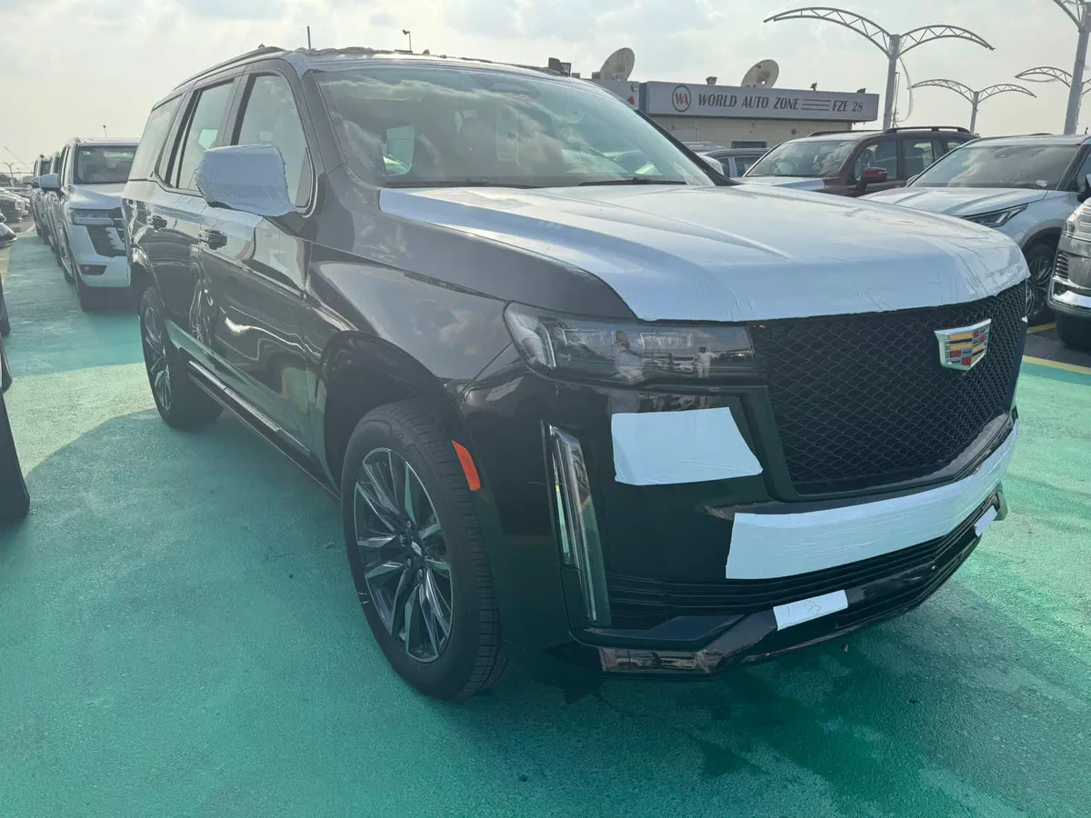 New 2023 Cadillac Escalade Black-6-6