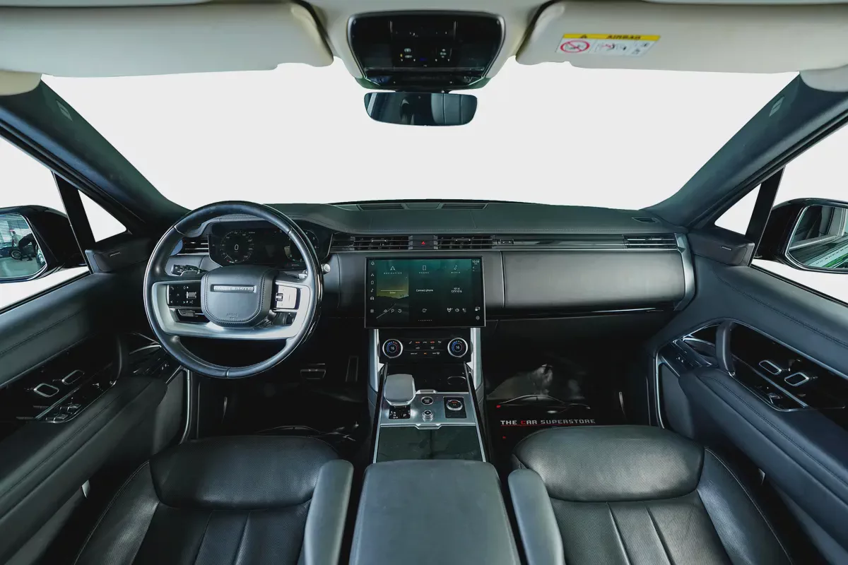 Range Rover P400 SE-Al Tayer Warranty Until 2028-Black On Black-9-9