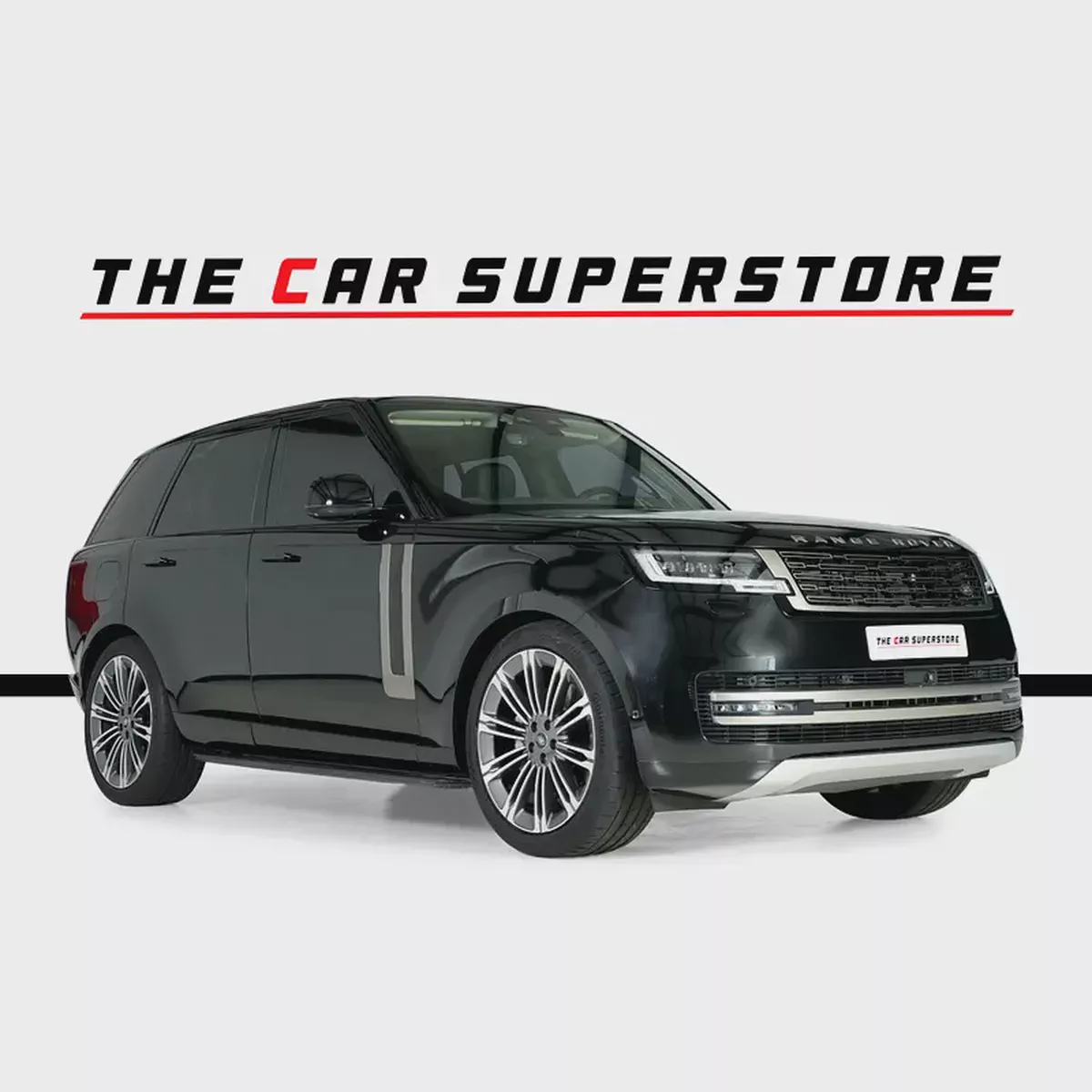Range Rover P400 SE-Al Tayer Warranty Until 2028-Black On Black