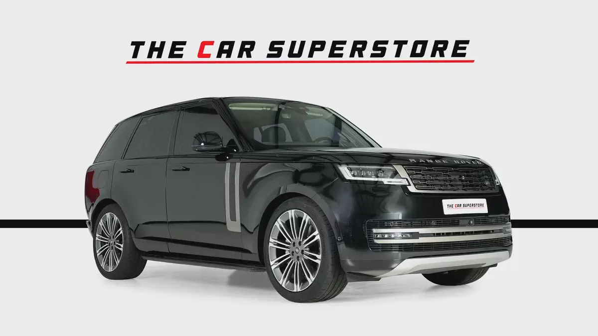 Range Rover P400 SE-Al Tayer Warranty Until 2028-Black On Black-1-1