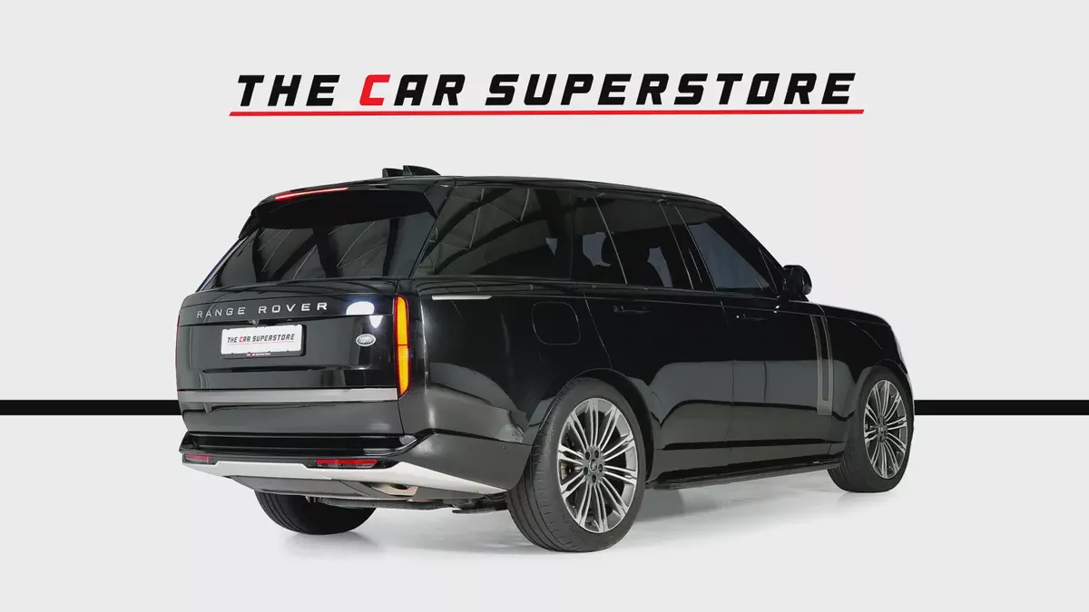 Range Rover P400 SE-Al Tayer Warranty Until 2028-Black On Black-7-7