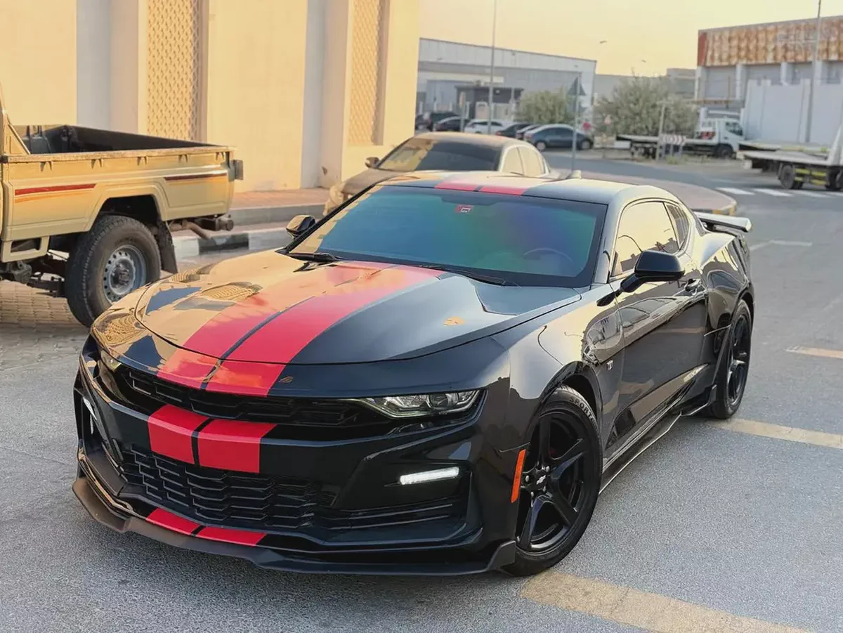 شيڤورليه كمارو RS V6 3.6L موديل 2020 وارد بحاله نضيفه جدا-2-2