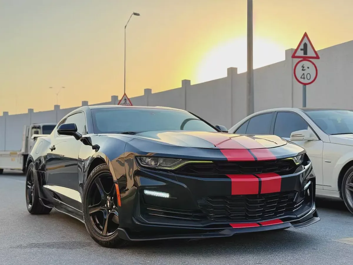 شيڤورليه كمارو RS V6 3.6L موديل 2020 وارد بحاله نضيفه جدا-3-3