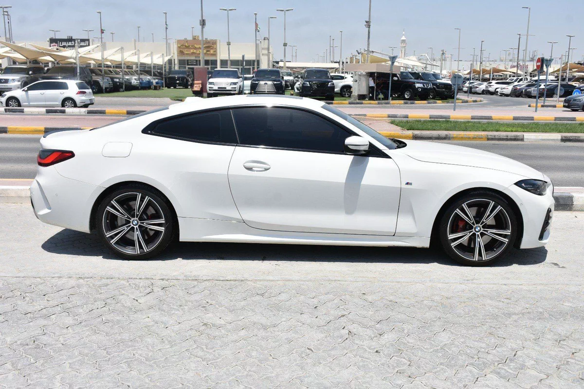 BMW 430I 2024 GCC | WHITE-3-3