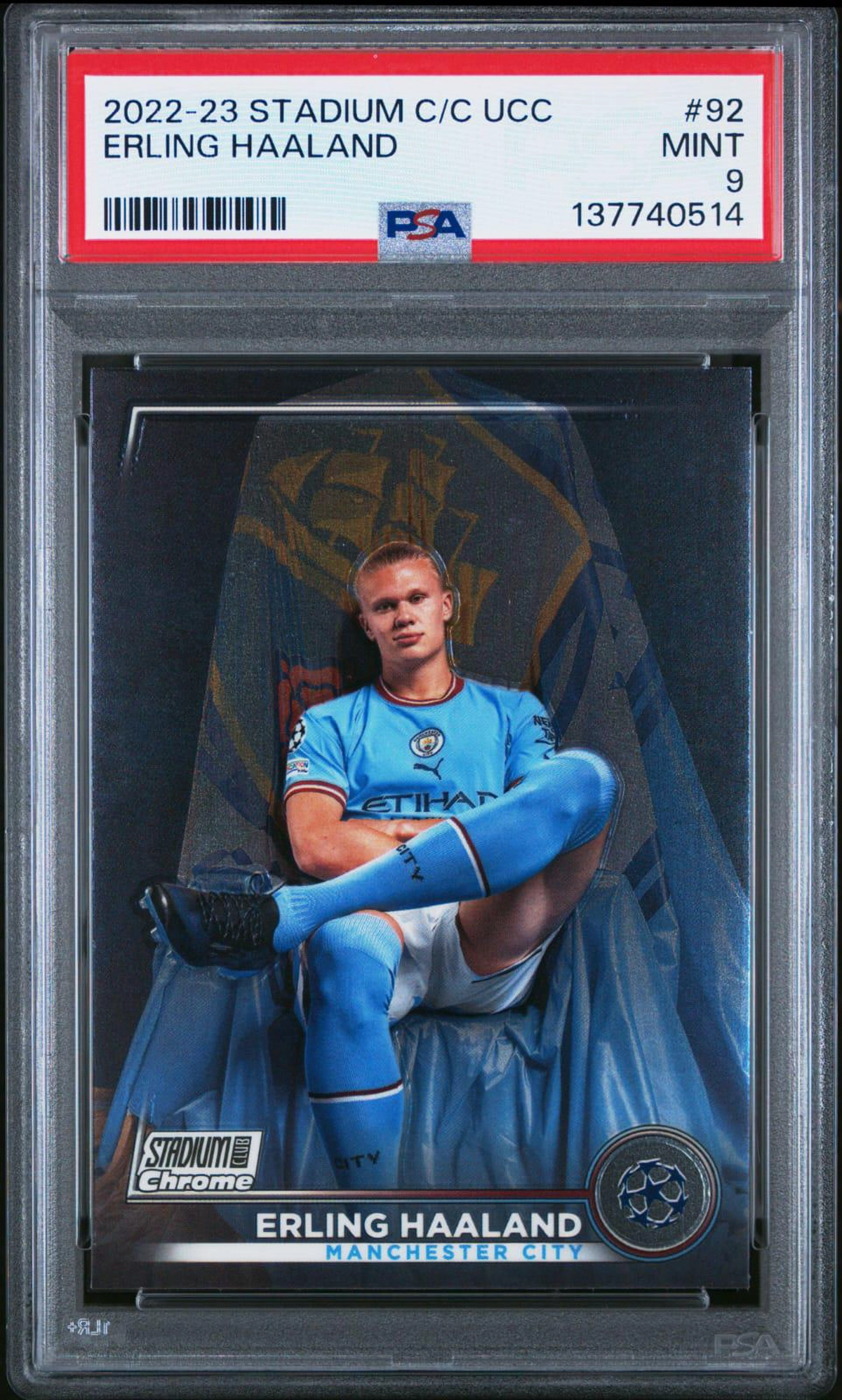 Erling Haaland 2022-23 PSA 9
